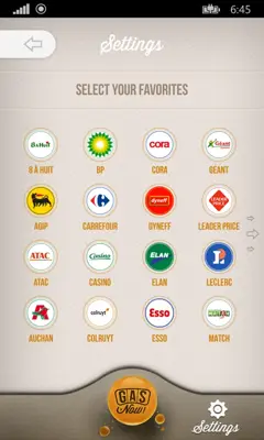 Gas Now android App screenshot 2