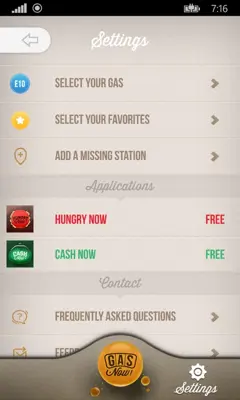 Gas Now android App screenshot 4